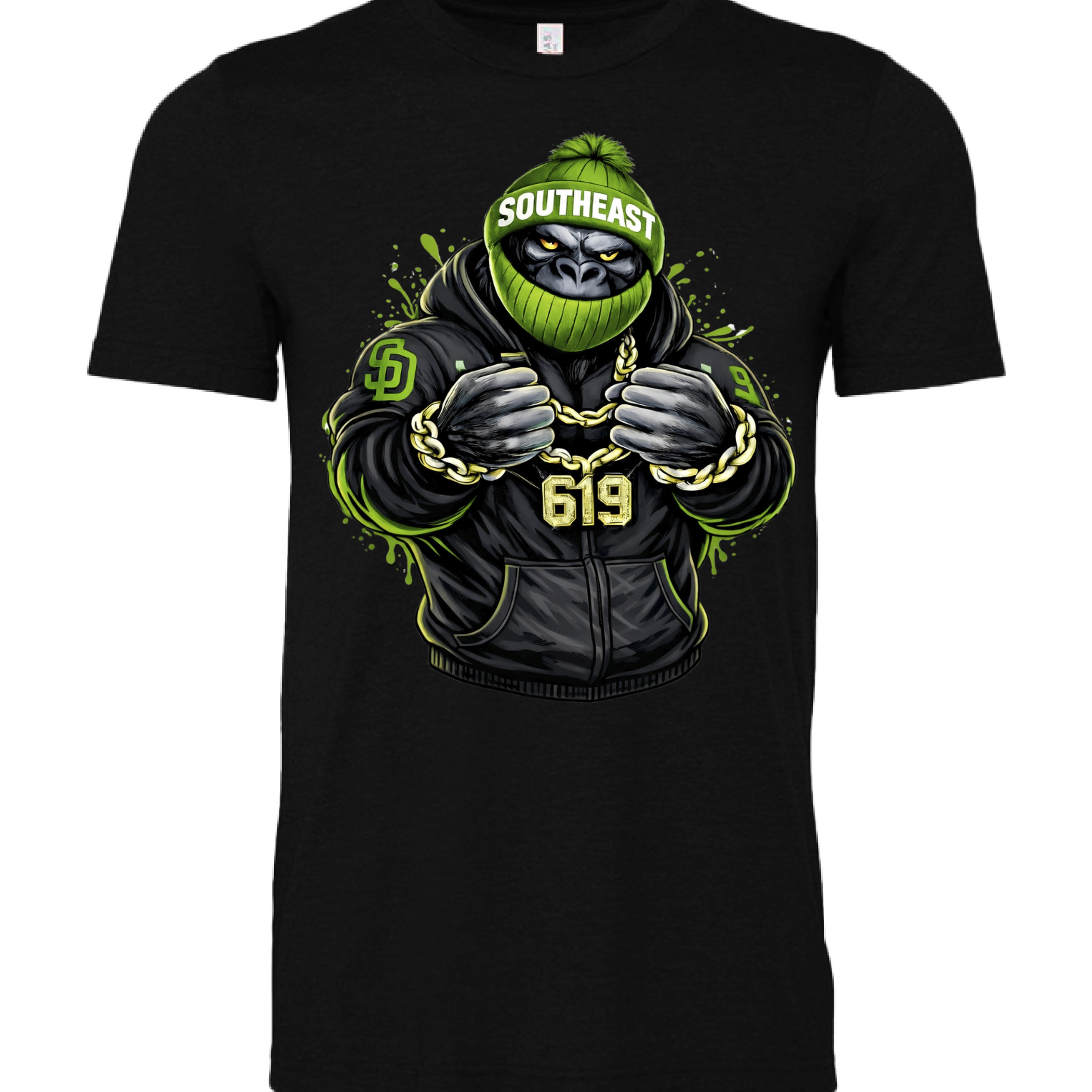 BLACK HEATHER - FRONT