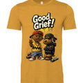 HEATHER MUSTARD - 3001CVC - FRONT